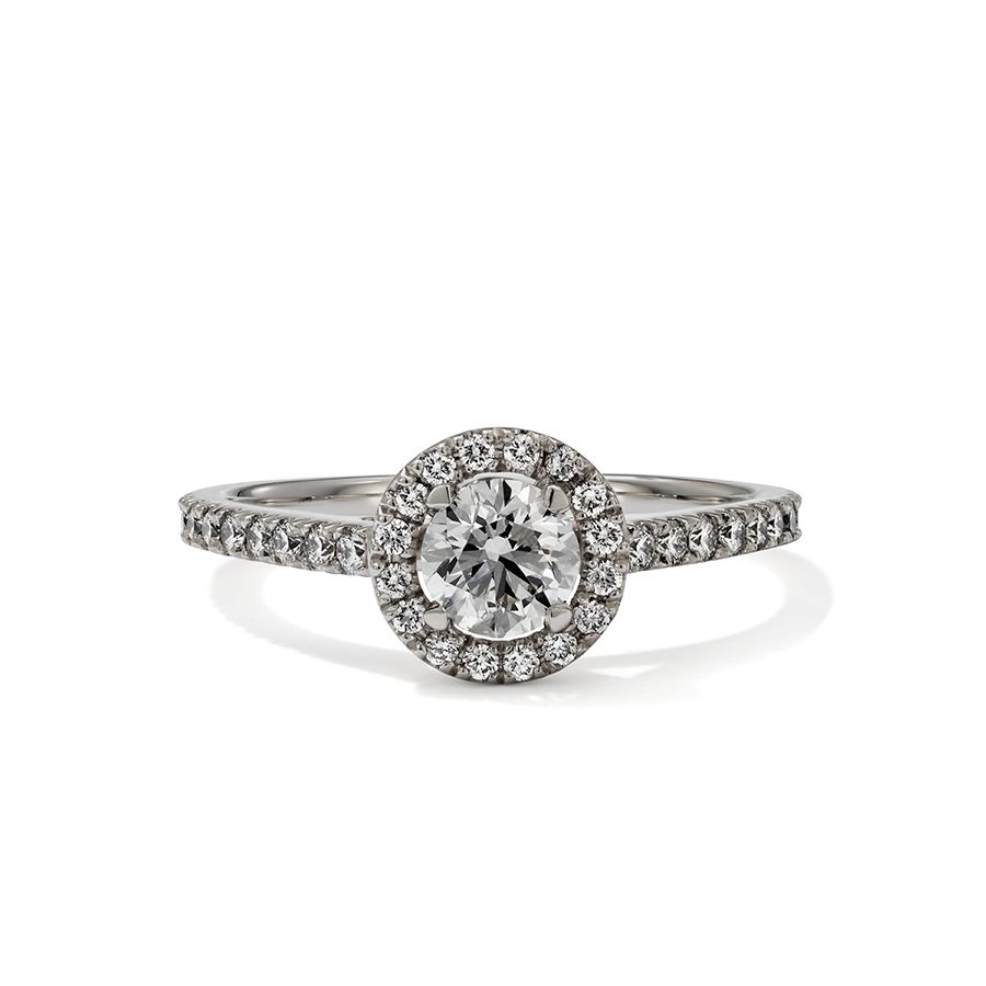 18 KRTS Witgouden Ring Met Diamant 3120919869